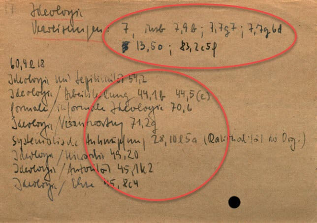 Nota Zettelkasten - Cómo aplicó Zettelkasten Niklas Luhmann de forma física