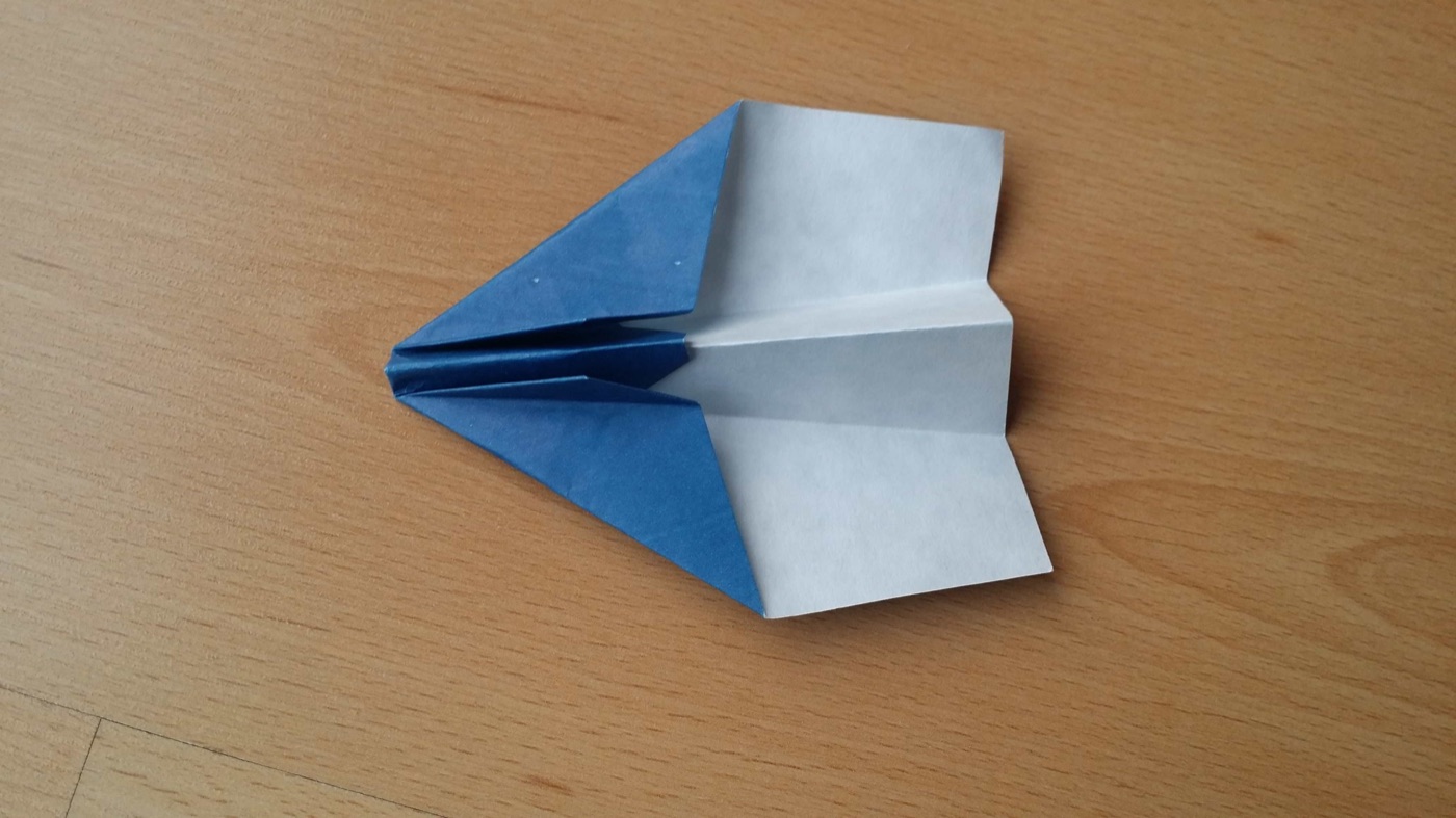Cómo hacer el avión, paso 1
