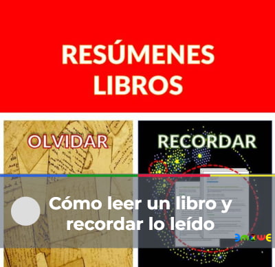 Cómo leer un libro y recordar lo leído