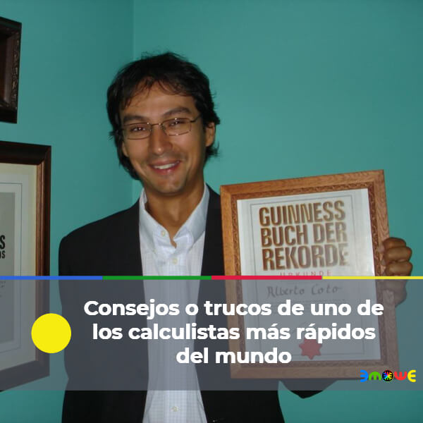 Consejos o trucos de uno de los calculistas más rápidos del mundo