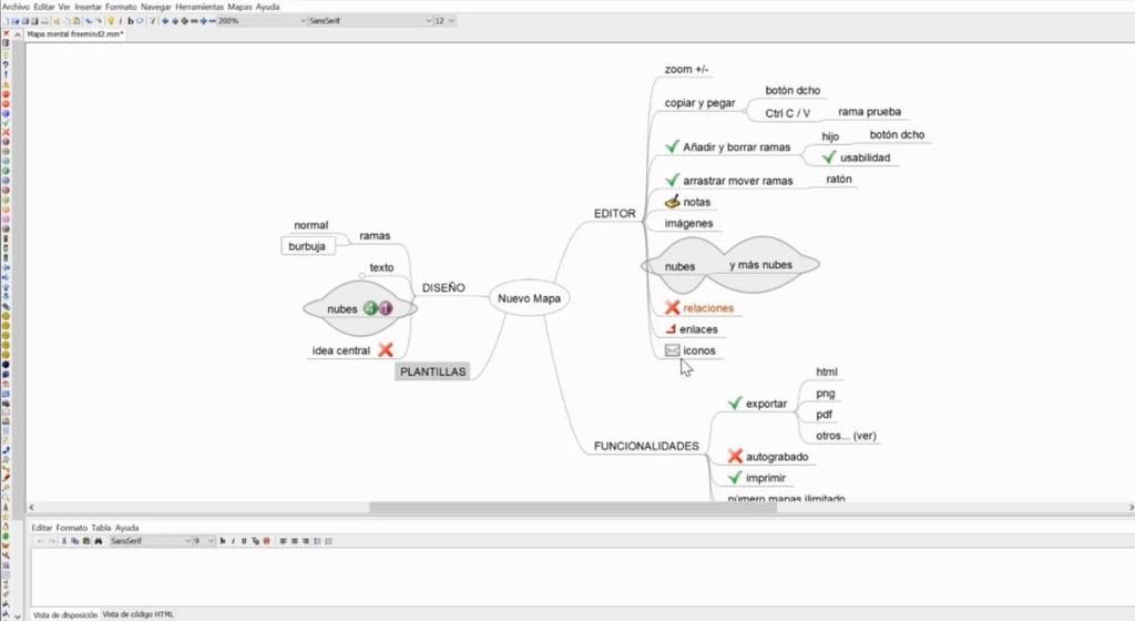 Programa gratis mapas mentales - Freemind