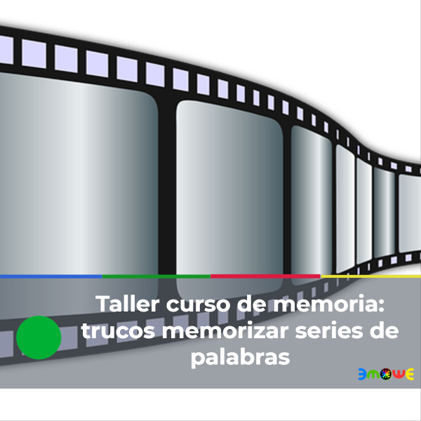 Taller curso de memoria: trucos memorizar series de palabras