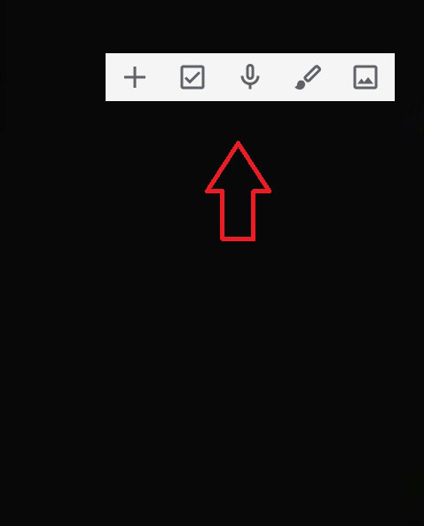 Widget vista rápida - Google Keep